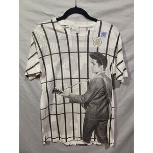 NWT Elvis Presley Graceland Jailhouse Rock AOP Sublimated Graphic T-Shirt SMALL